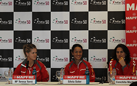 1ª rueda de prensa de España