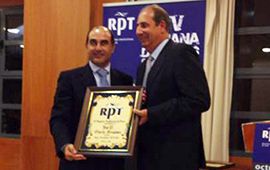Nuestro presidente premiado por el RPT