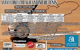 Sede del Circuito Alicantino de Tenis