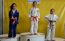 Nuestra judoka Lucía, medalla de plata