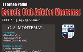 I Torneo de pádel CA Montemar