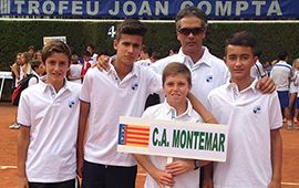 Disputando el Campeonato de España