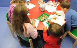 Primeros talleres de la ludoteca