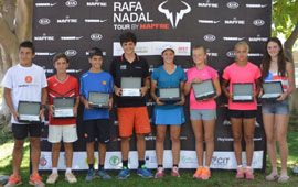 Éxito en la 1ª Edicion del Rafa Nadal Tour en Montemar