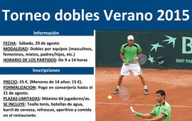 Torneo Dobles Verano 2015