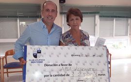 Montemar dona 2.500 euros a AFA