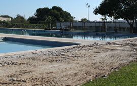 Comienzan las obras de reforma de la Piscina