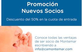 Promoción nuevos socios Montemar