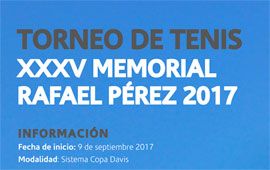 XXXV Memorial Rafael Pérez