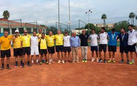El equipo +35 de tenis campeón de la Comunidad Valenciana