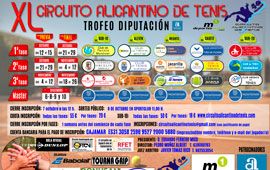 XL Circuito Alicantino de tenis en Montemar