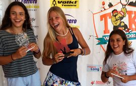 Triplete triunfal de nuestras tenistas