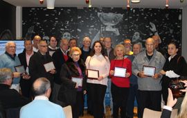 Homenaje a los socios más antiguos