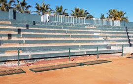 Comienzan las obras en la pista Iván Navarro
