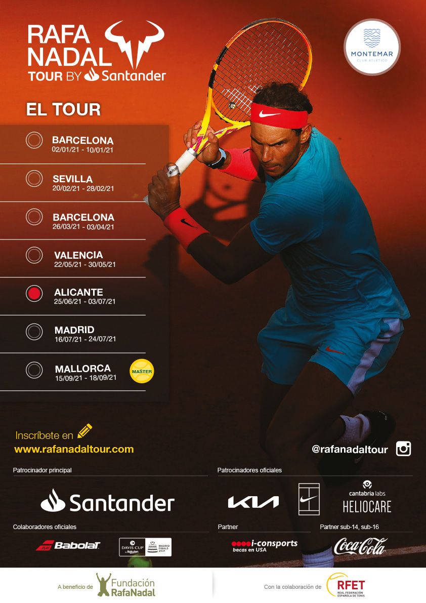 Rafa Nadal Tour en Montemar