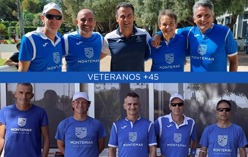 Veteranos +45 tenis de Montemar