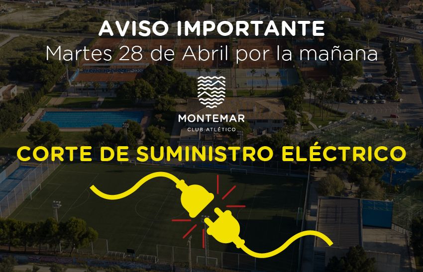 CORTE DE SUMINISTRO ELÉCTRICO