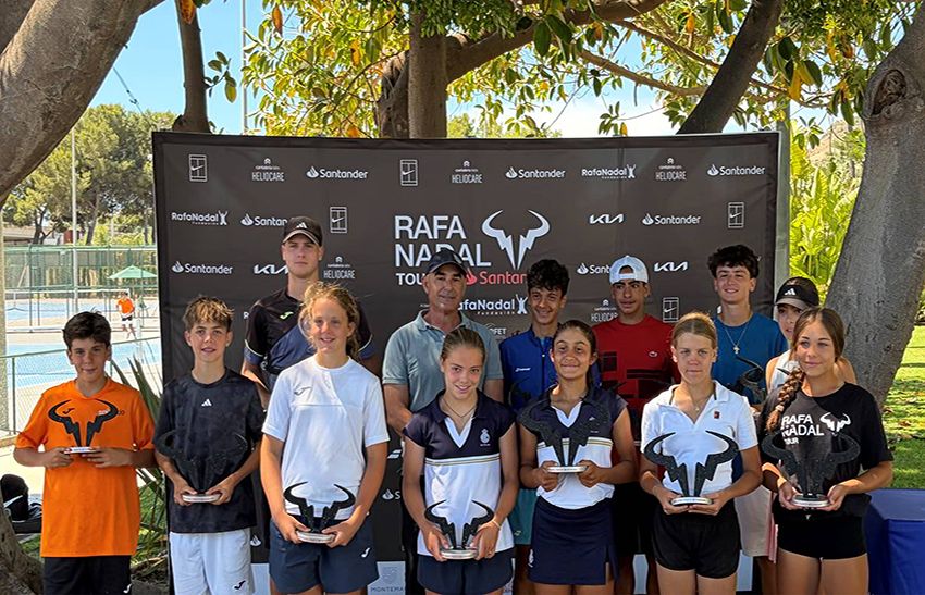 Tenemos campeones del 13ª Rafa Nadal Tour en Montemar