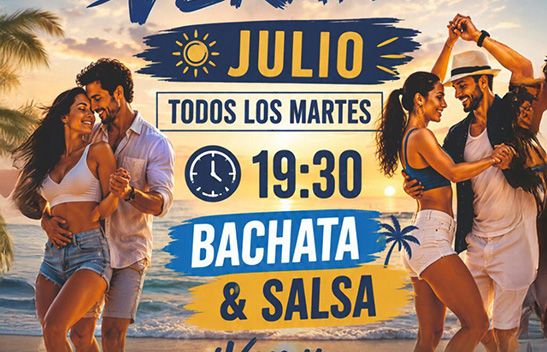Seguimos con Bachata en Julio