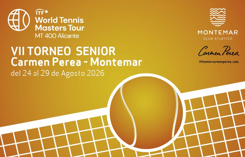 VII Torneo de Tenis ITF Veteranos Grado MT400 en Montemar