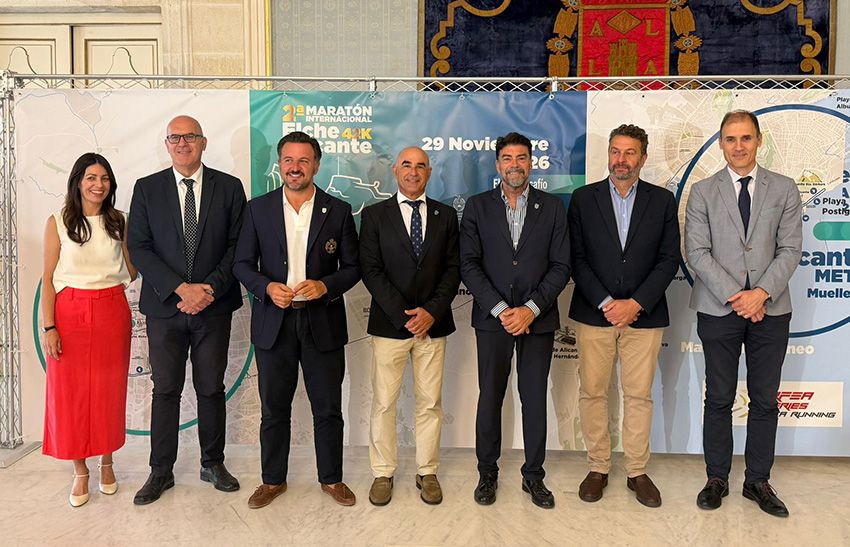 Se presenta el nuevo recorrido de la II Maratón Internacional Elche-Alicante 2026
