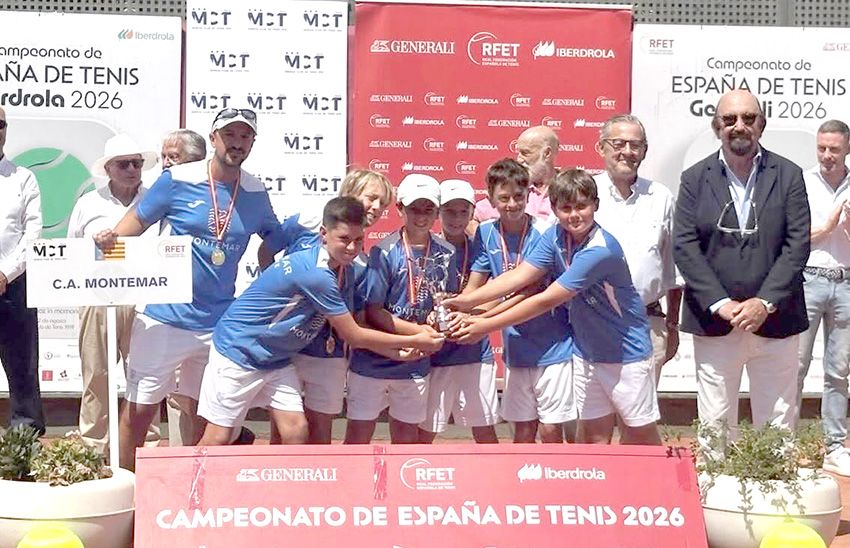 CAMPEONES DE ESPAÑA ALEVINES POR EQUIPO