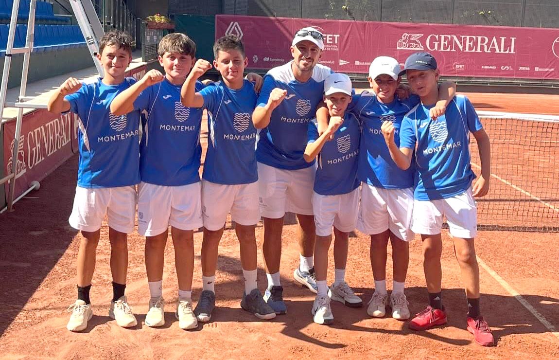 CAMPEONES DE ESPAÑA ALEVINES POR EQUIPO