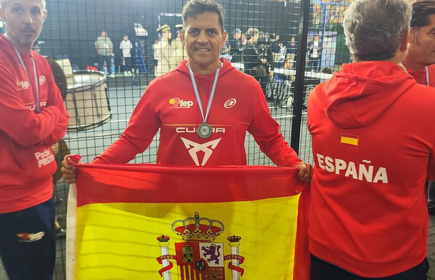 Pitu Losada, subcampeón del mundo