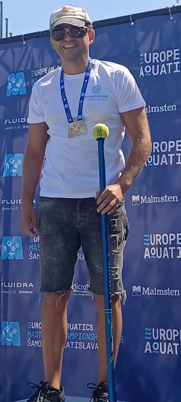 Antonio Mouaci tricampeón de Europa