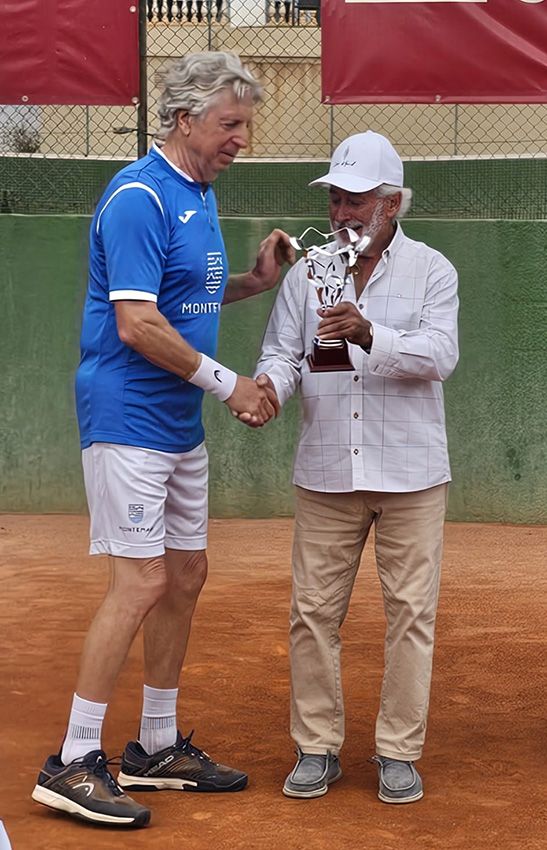 NUESTRO EQUIPO DE VETERANOS DE TENIS +75 CAMPEÓN DE ESPAÑA